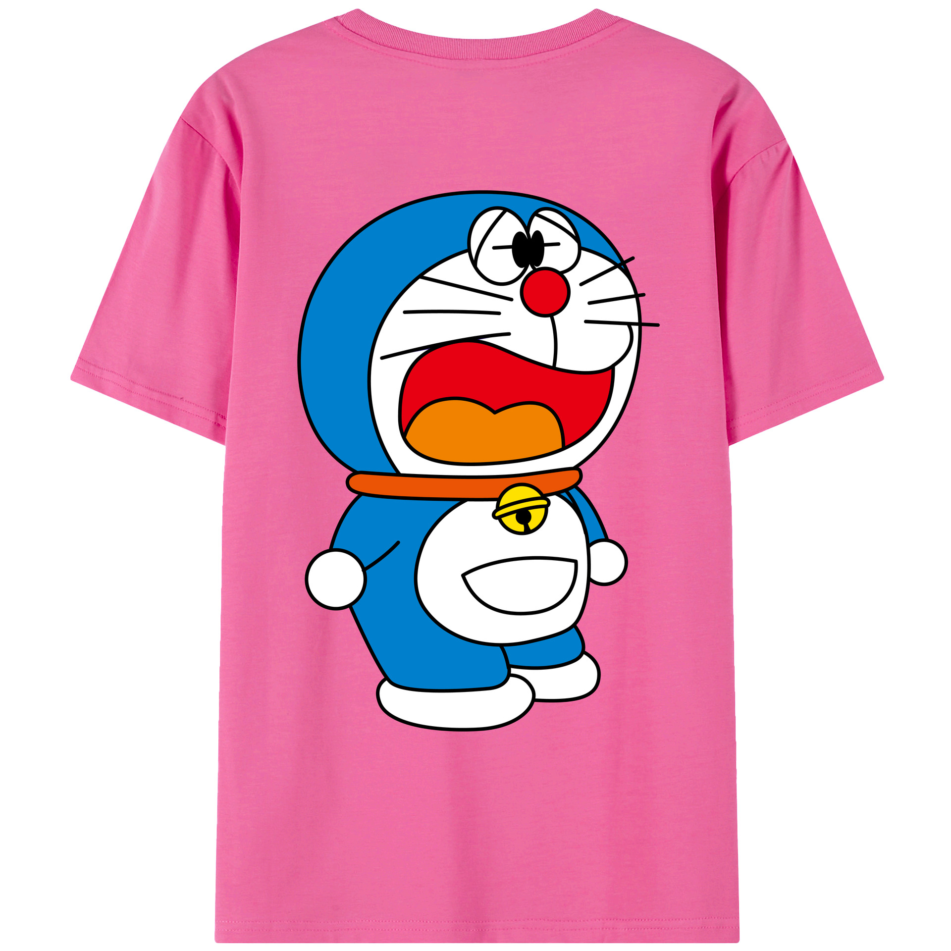 （画像用） ドラえもん Doraemon レディース半袖Tシャツ(バックプリント)